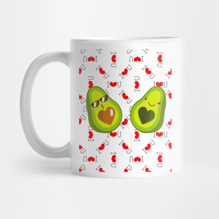 Avocado Kawaii Mug